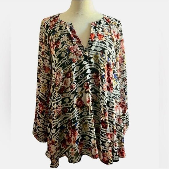 Show Me Your MuMu Tops - Show Me Your Mumu Jamie Tunic Blouse size Medium